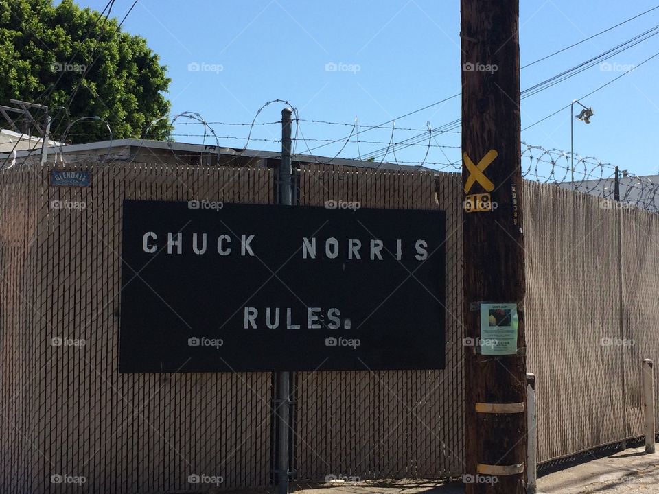 Chuck Norris Rules