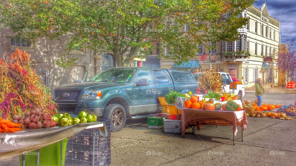 Farmer's Market. Autumn Delights