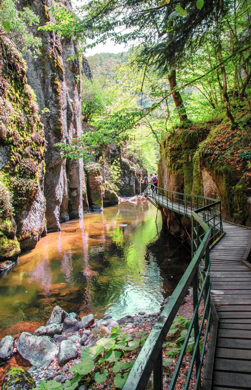 Famous Hiking Trail Struilica, Rhodope Mountains, Bulgaria