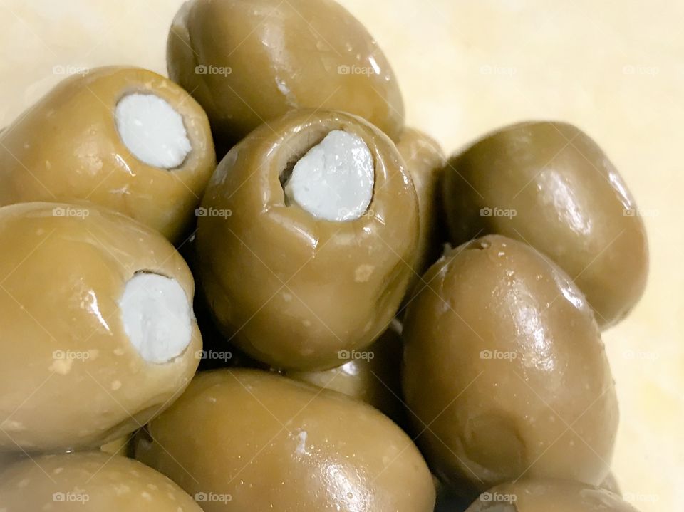 Cheese stuffed olives 