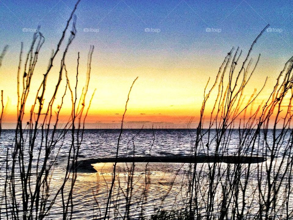 Sunset in Öresund