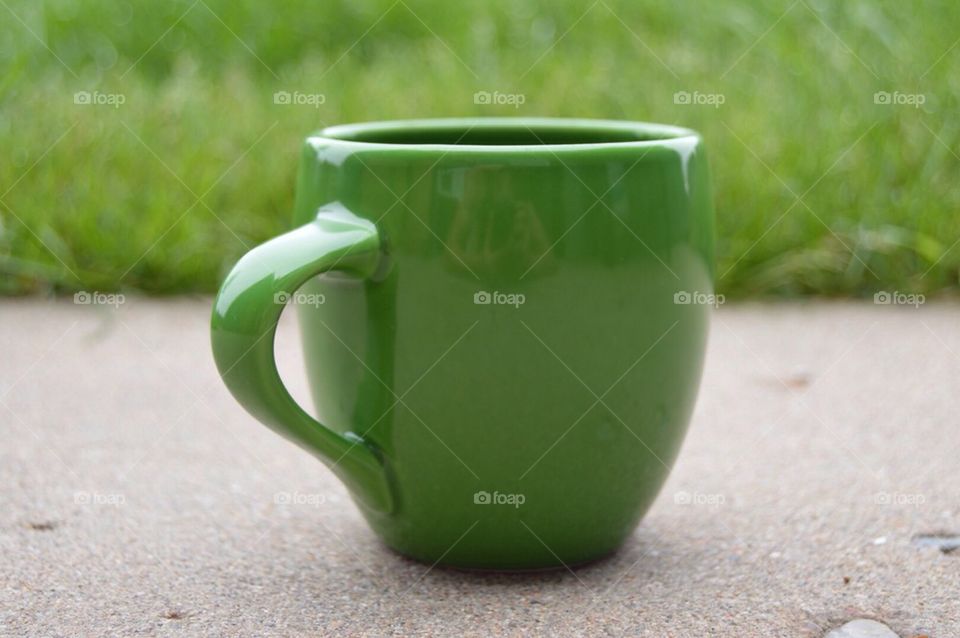 Green mug 