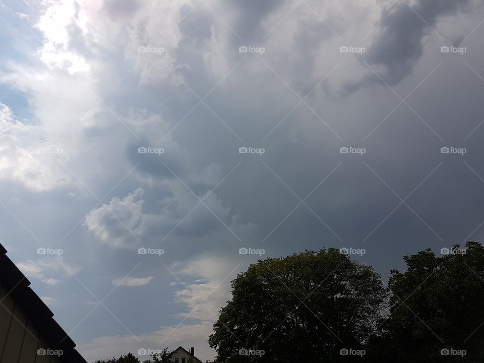 kurz vor gewitter