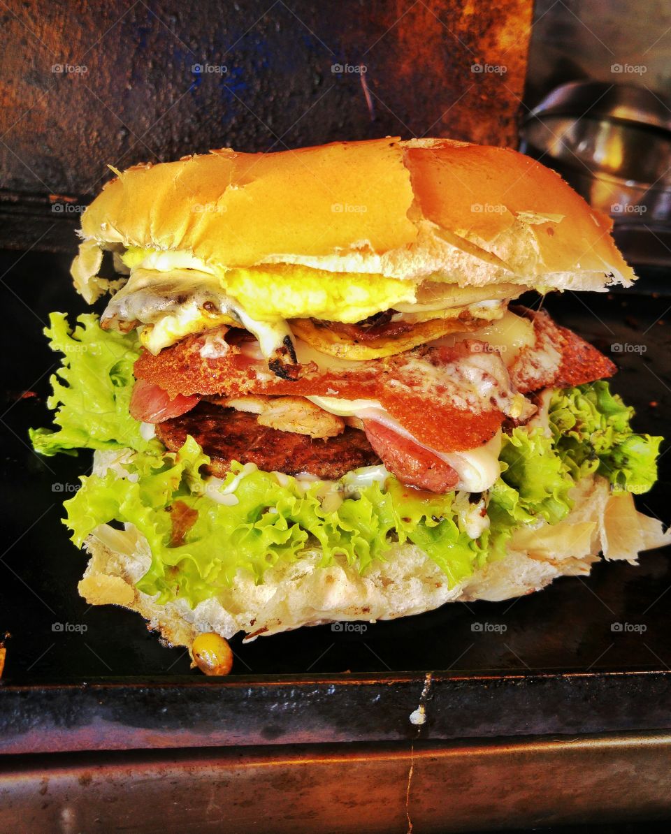 Bacon burger