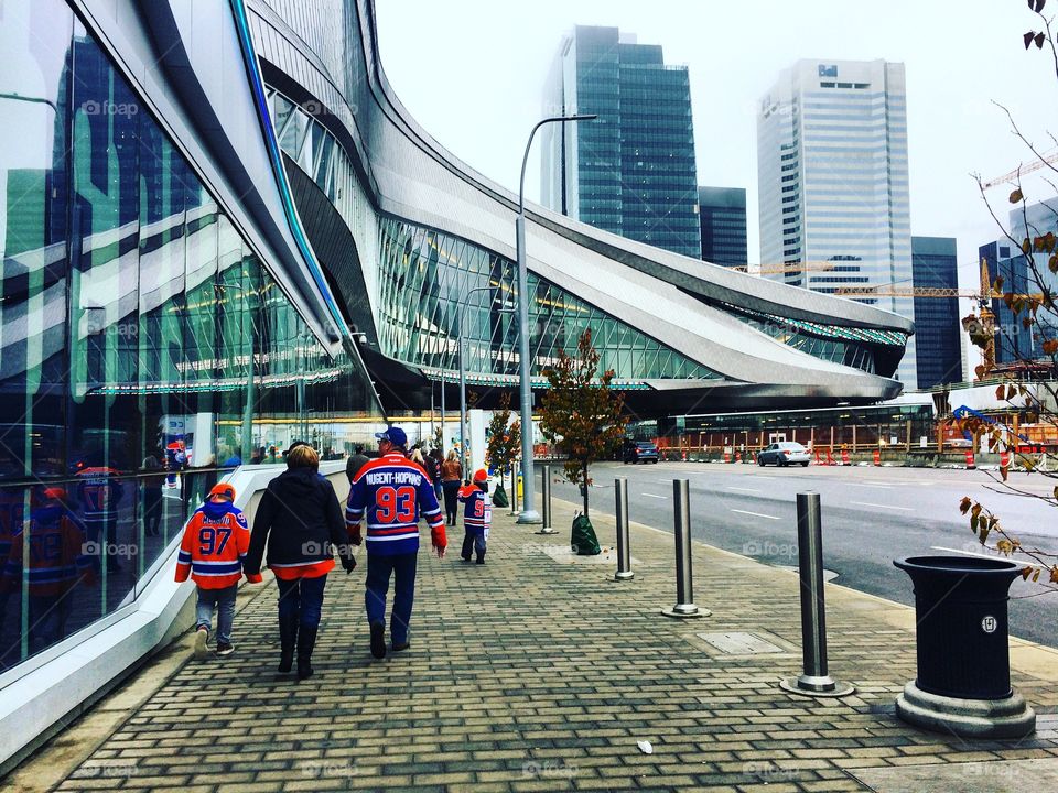 Rogers place  in Edmonton, AB 