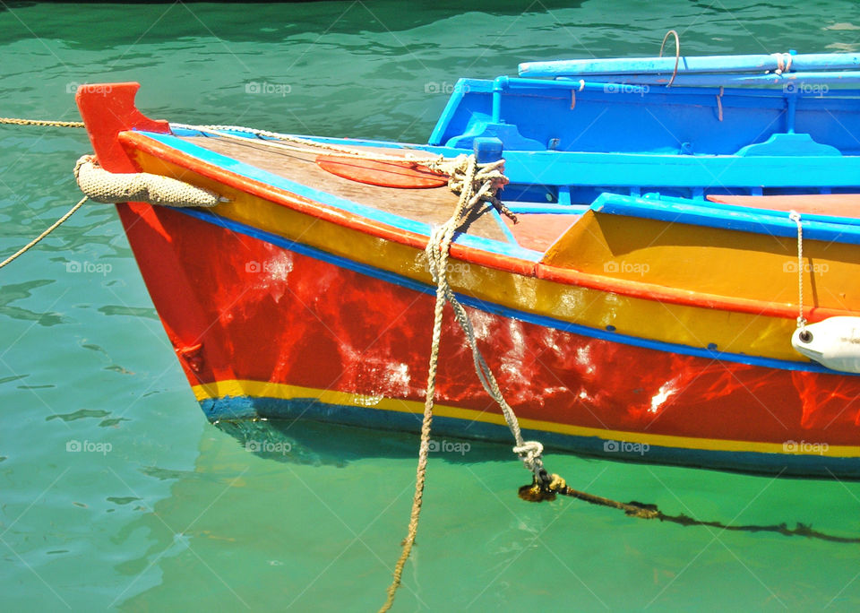 ocean color water boat by spikerbagger