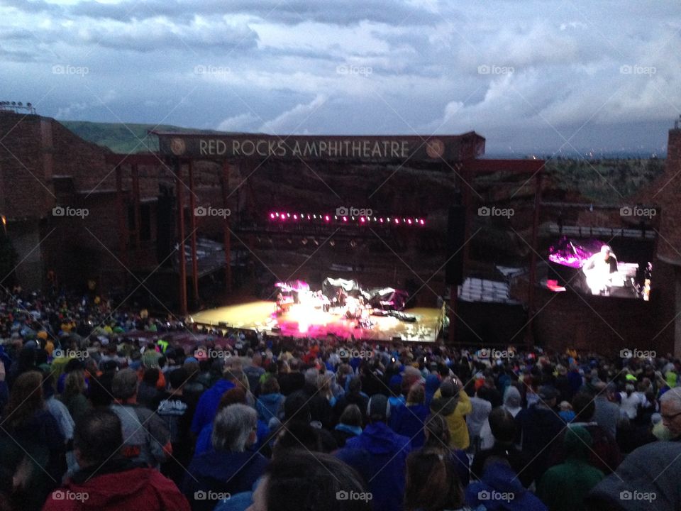 Red rocks Ampitheatre concert