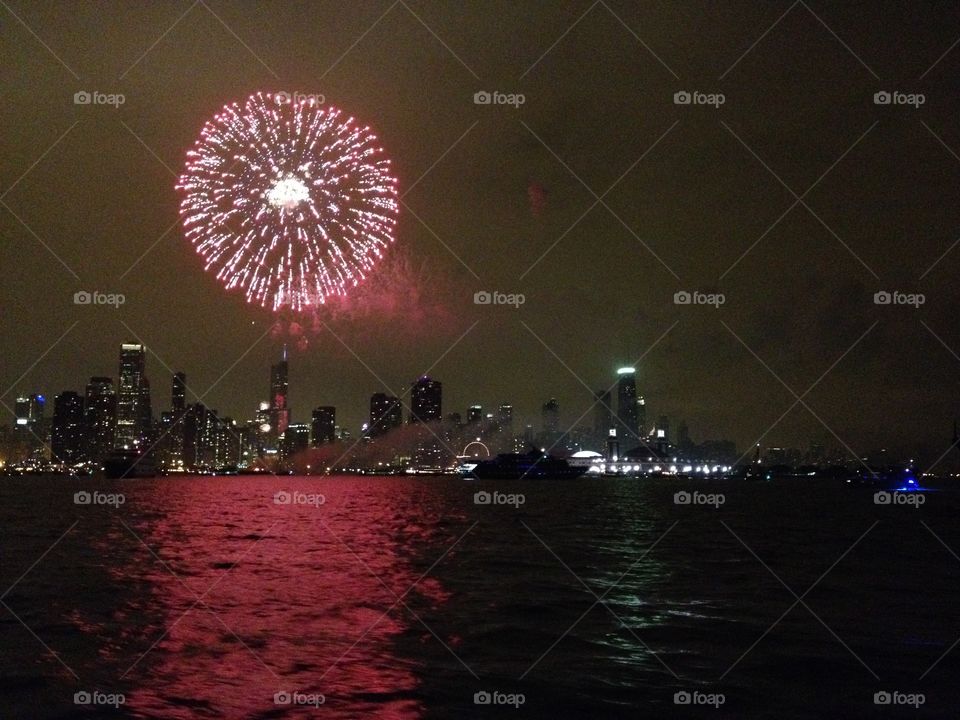 fireworks over chicago 