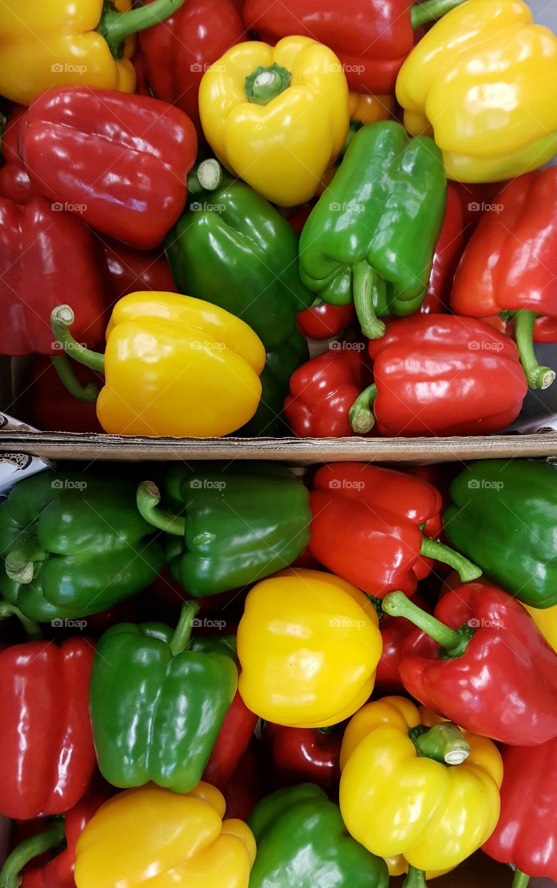 Mixed peppers