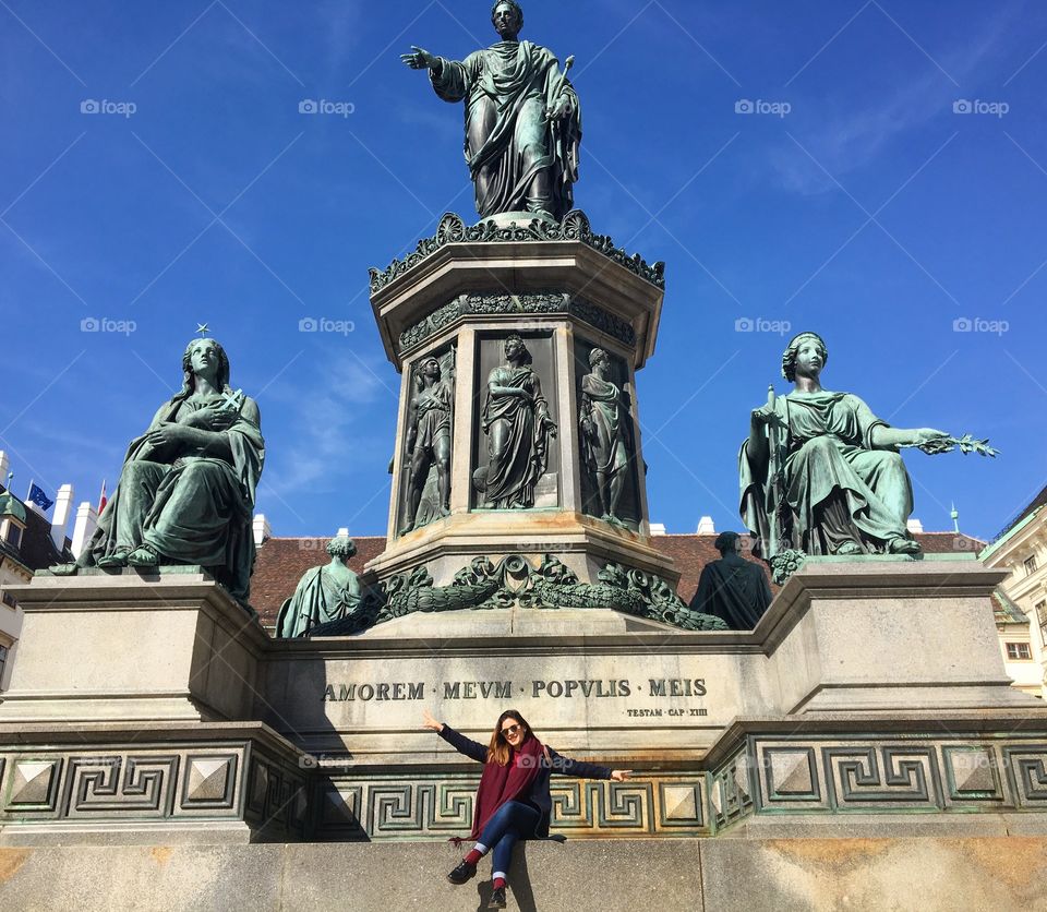 Traveling Viena. One of the most famous squares of Viena