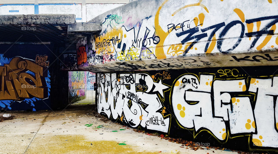 Dora park in Turin in Italy