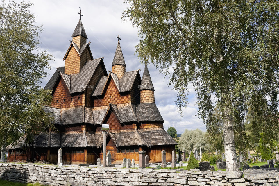 Heddal Stave Church is Norway’s biggest stave Church. It was built ca. 1250.