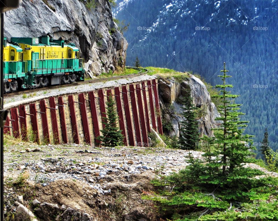 White pass rail 