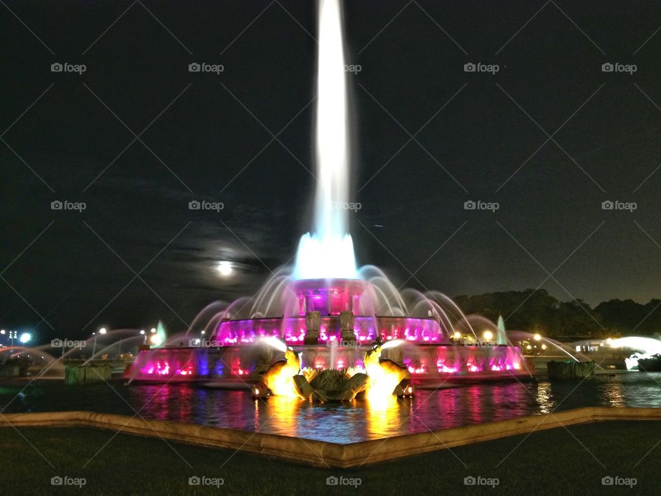 Buckingham fountain Chicago 