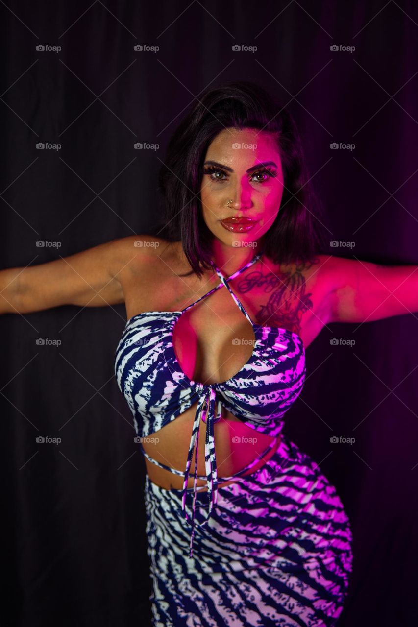 Portrait photo with RGB