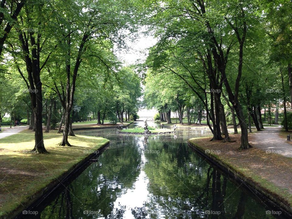Park in Bayreuth, Germany