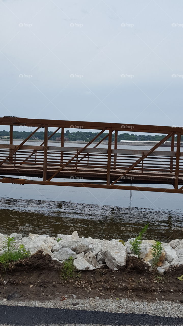 bridge on walking trail