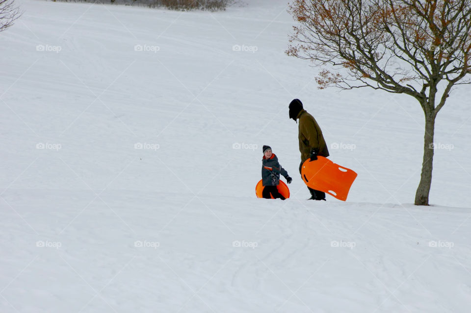 Sledding