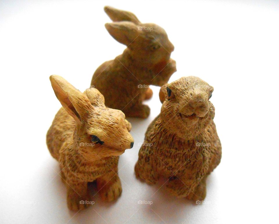 decorative rabbits souvenirs symbol New Year