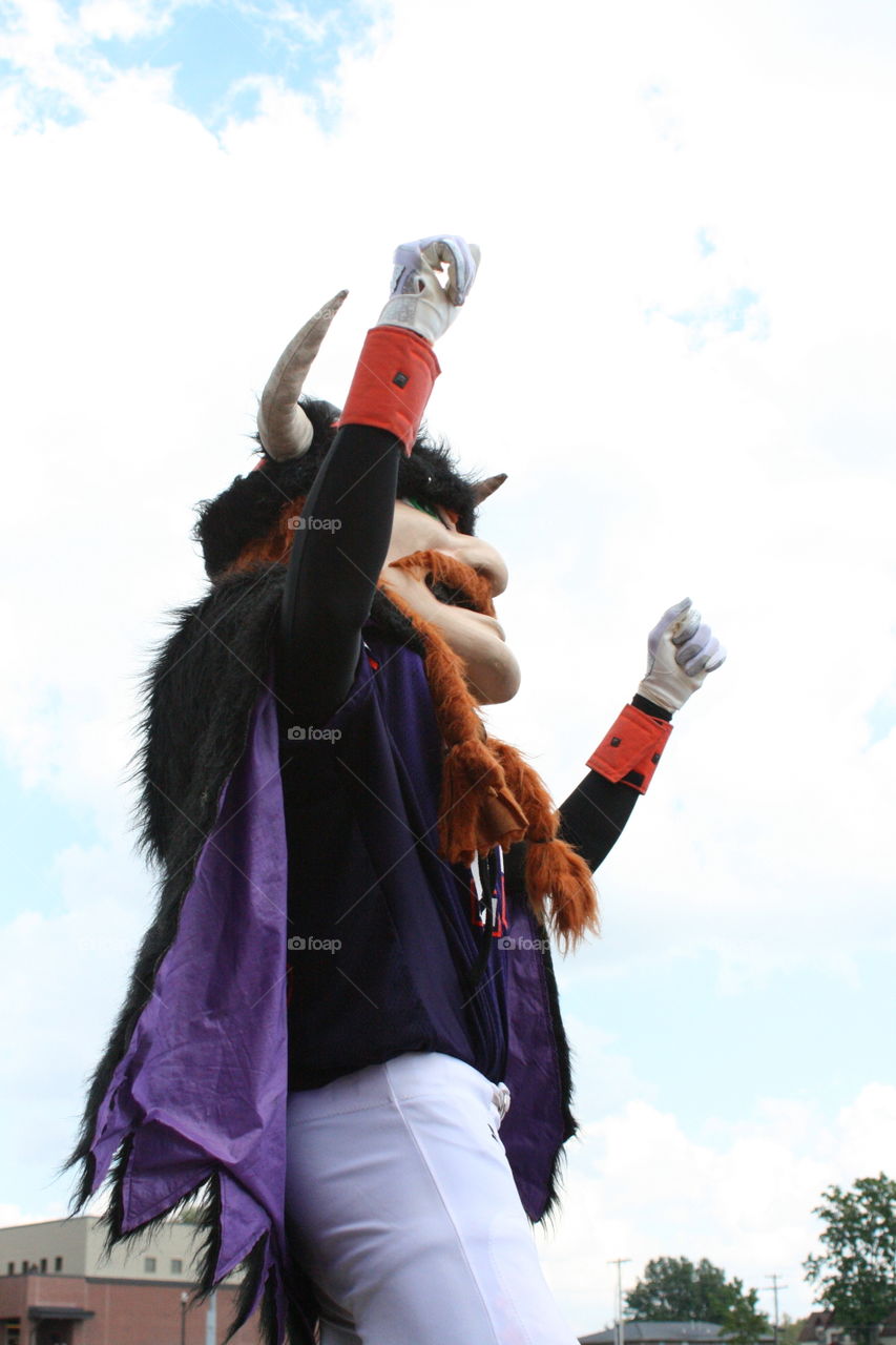 A Viking Mascot