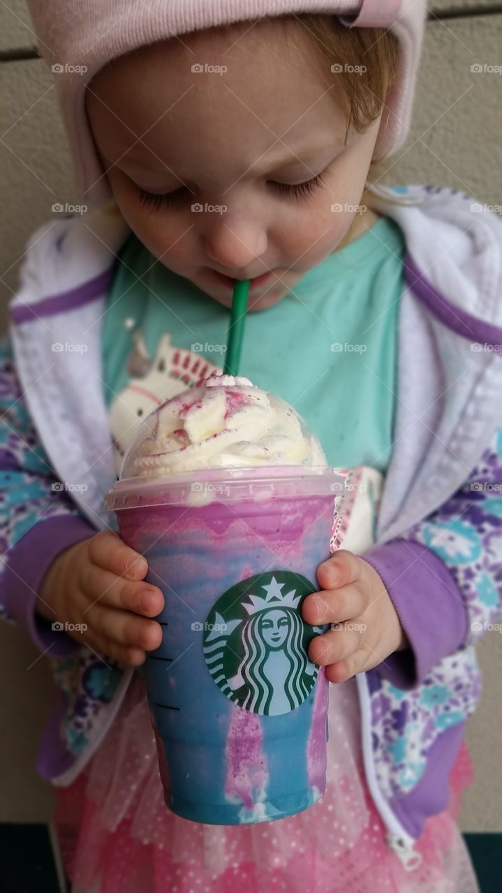 Starbucks Unicorn Frappe