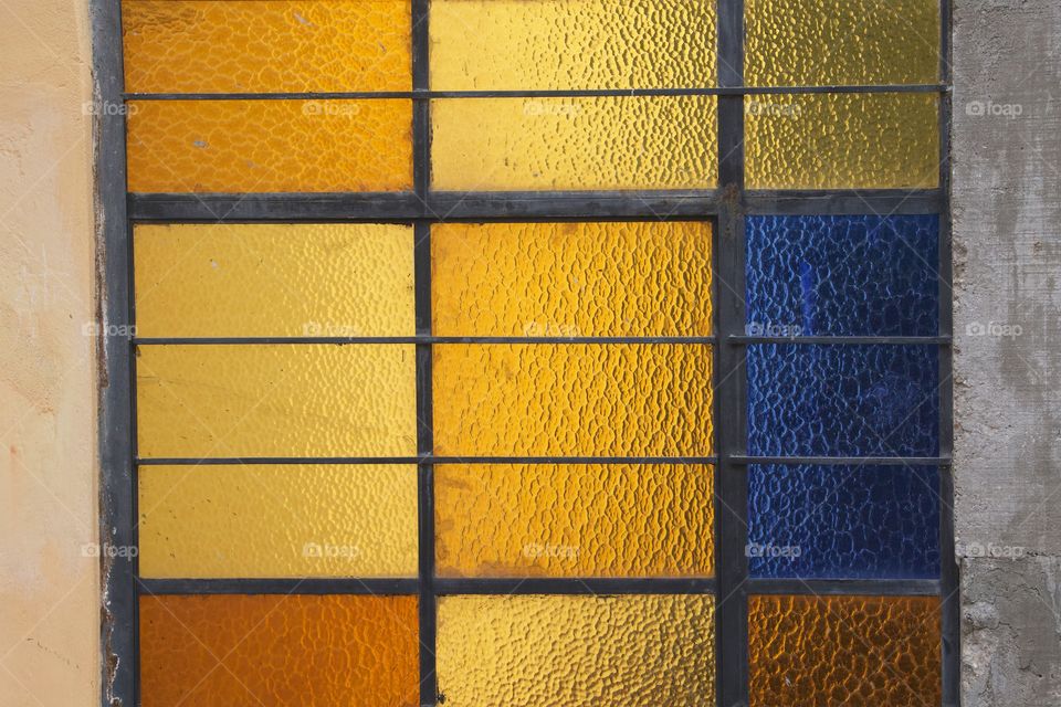 Multicolored Stained Glass Window Panes