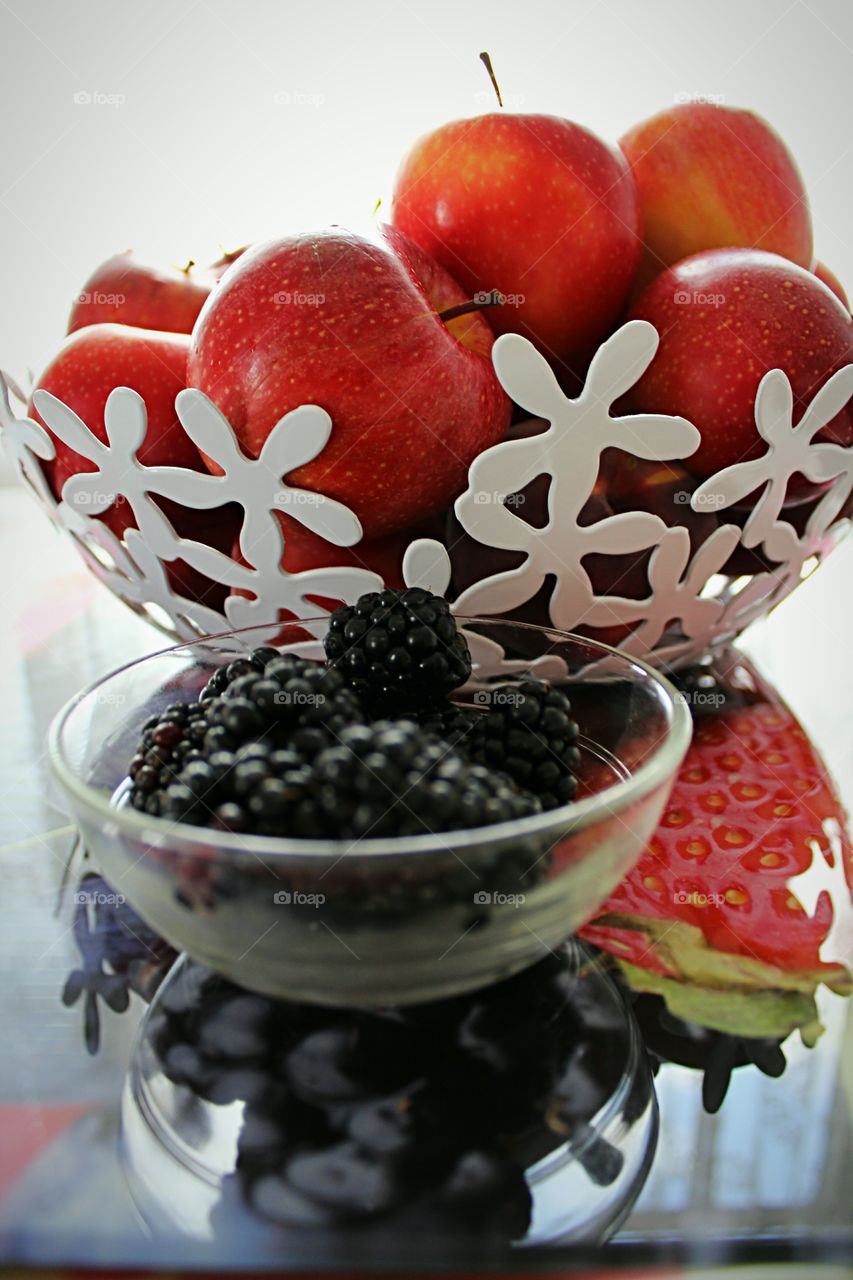 fruits and berries..