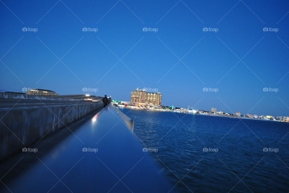 View from a bridge