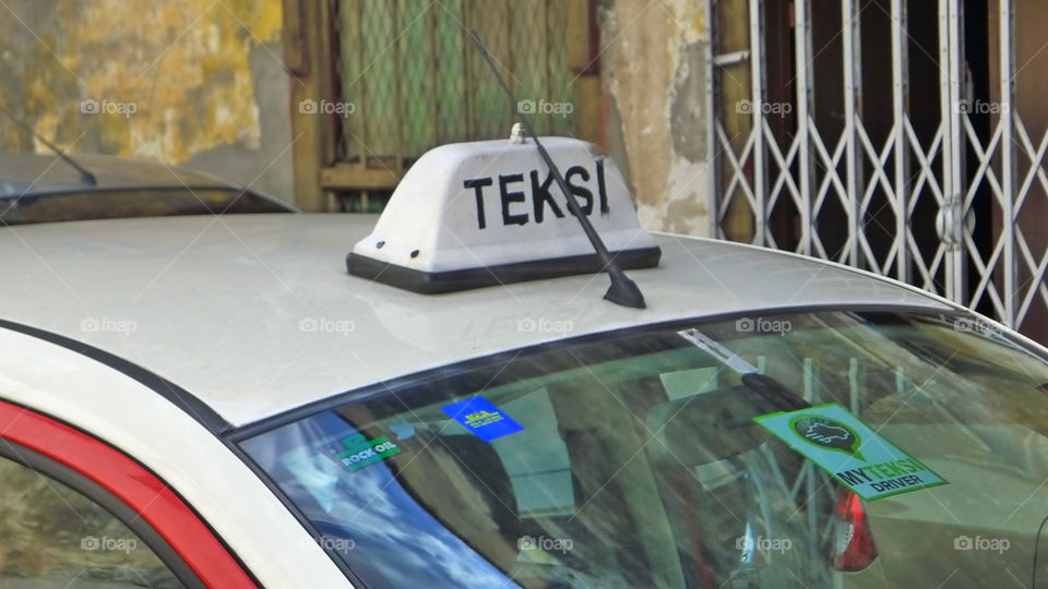 Teksi - Taxi in Georgetown, Malaysia 