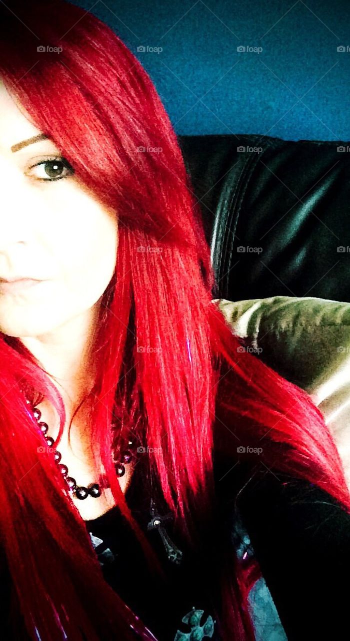 Red hair 
