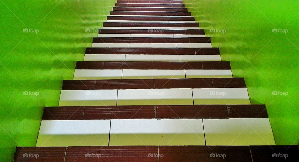 The stairs