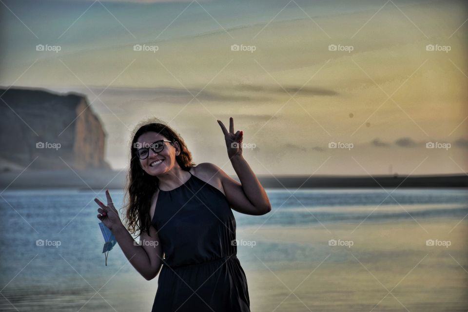 The beach the happy place