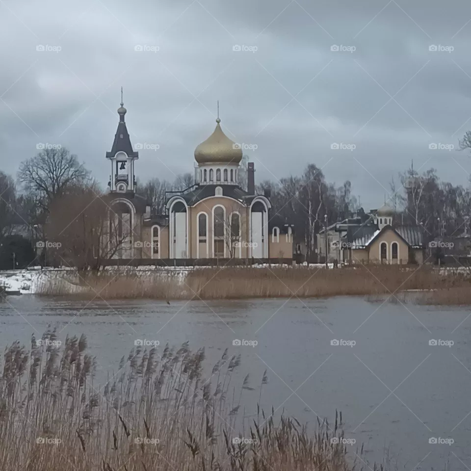 Orthodox church in Daugavgriva