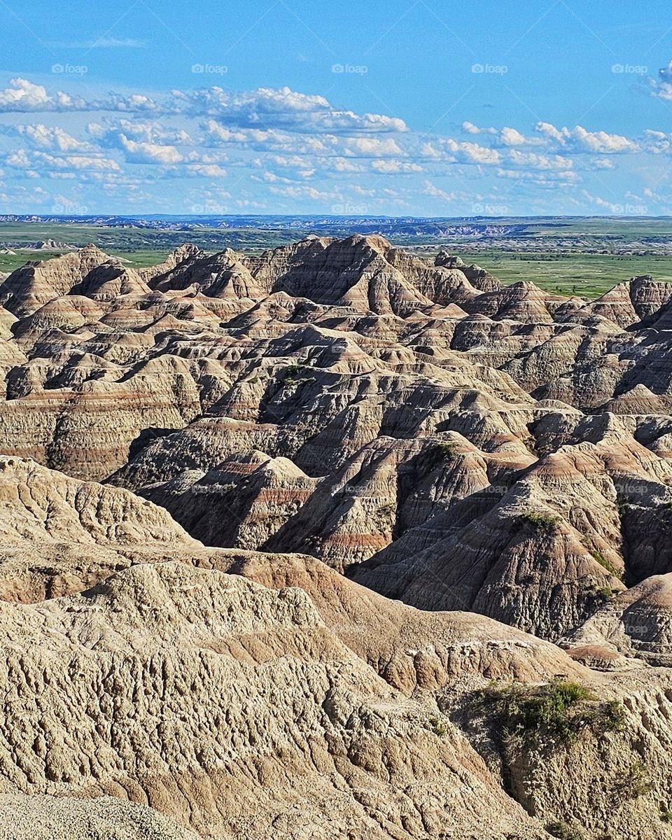 Badlands Landscape Views