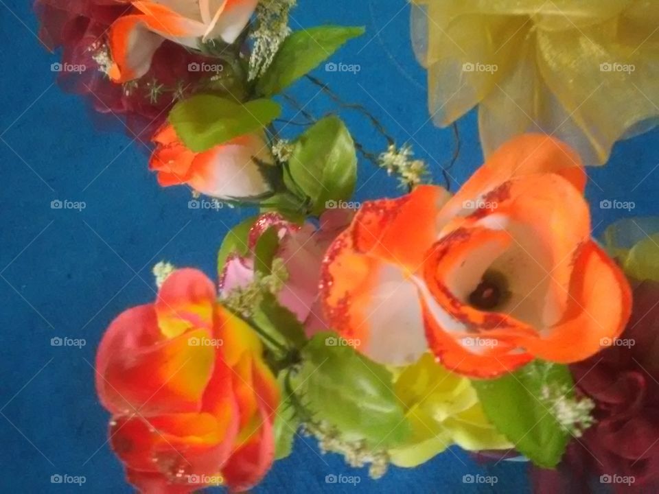 beautiful artificial flowers