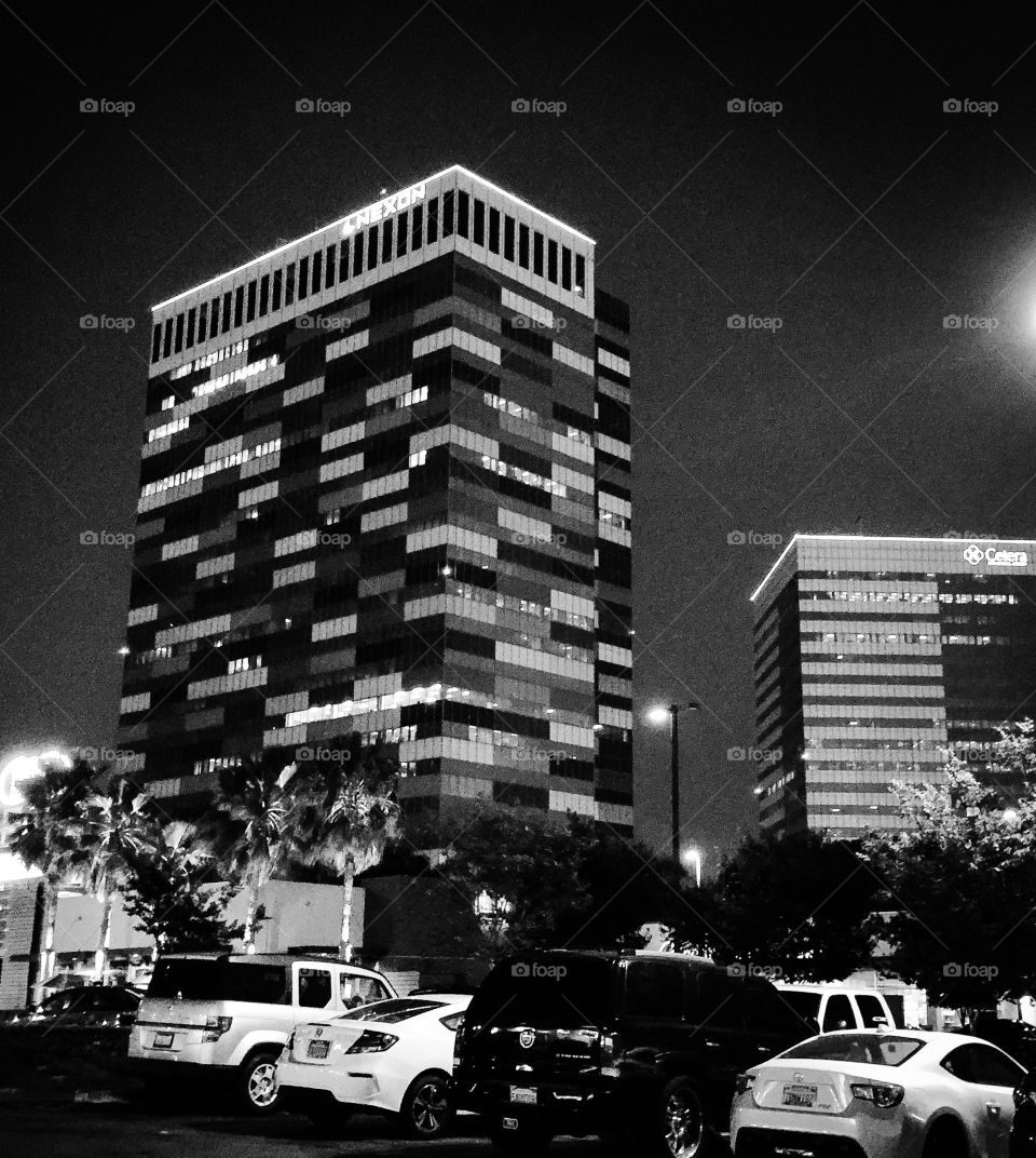 Office Building at night 
