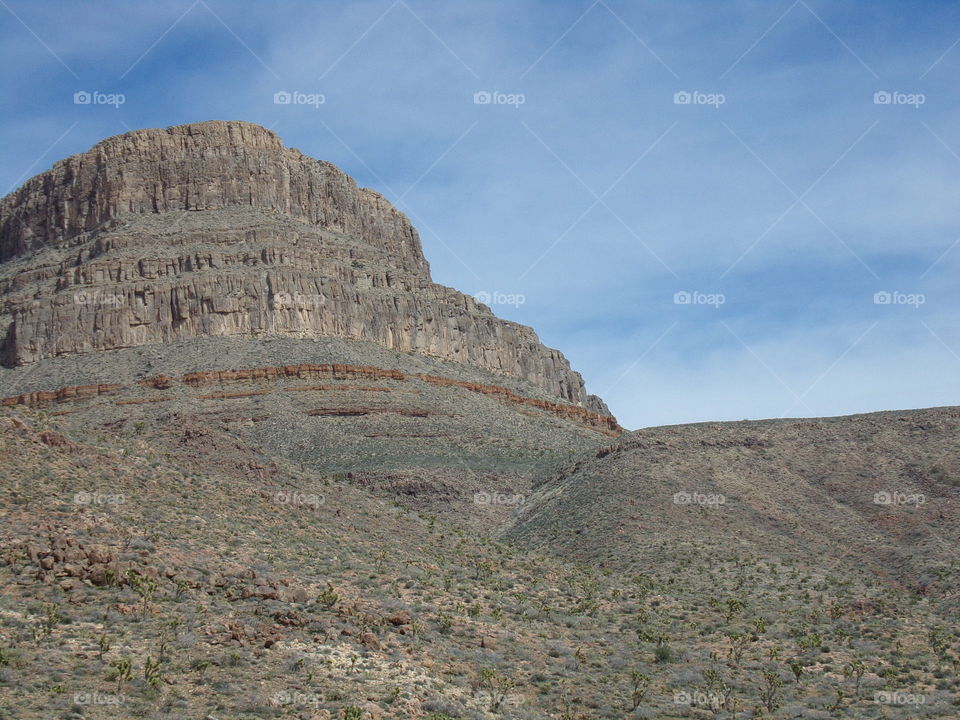 Desert mountain 