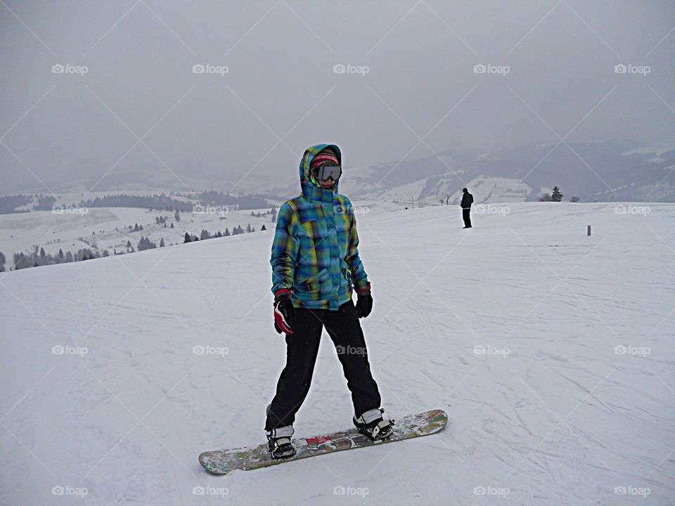 snowboard