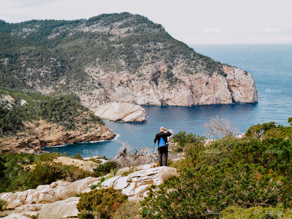 By the cliff