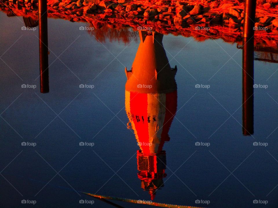 Spiegelung im Wasser