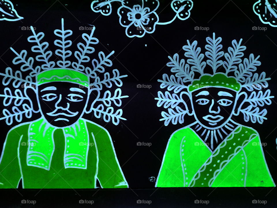 The original culture of the Betawi Region Ondel Ondel