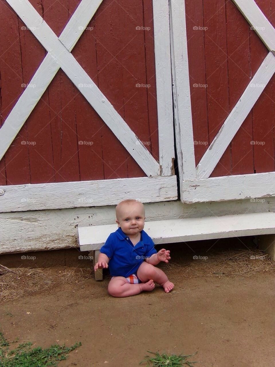 Barn baby sitting