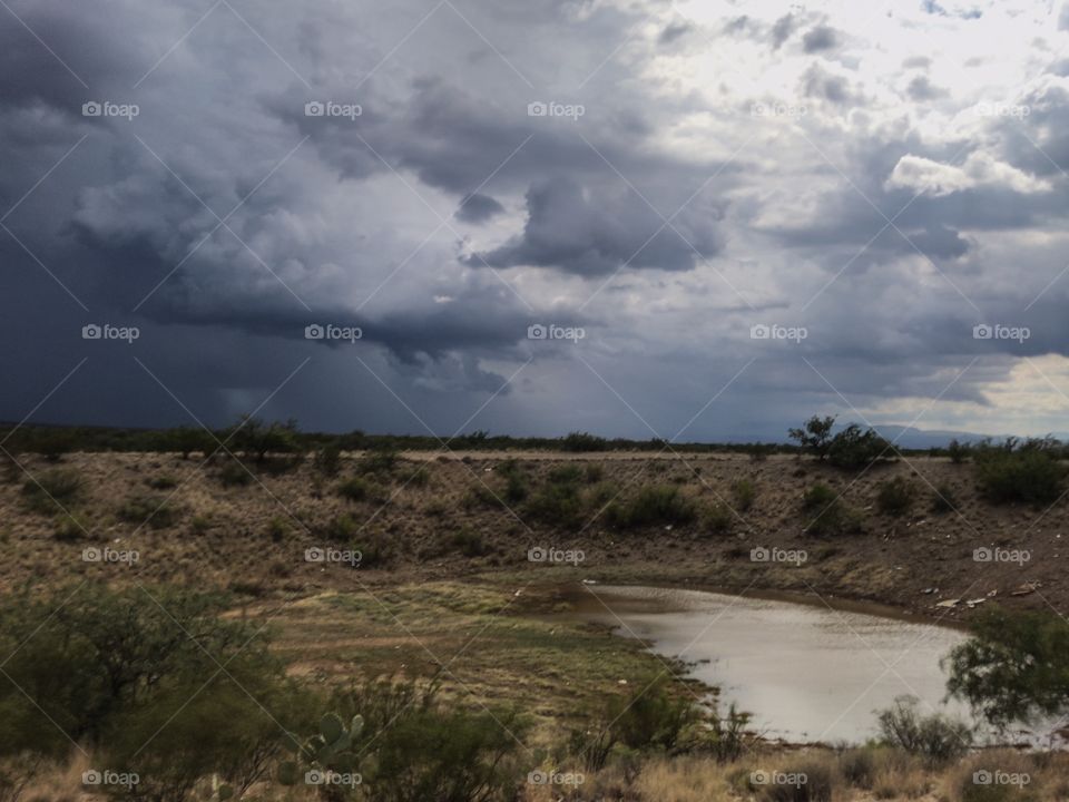 Nature Landmarks - Monsoon in Arizona 