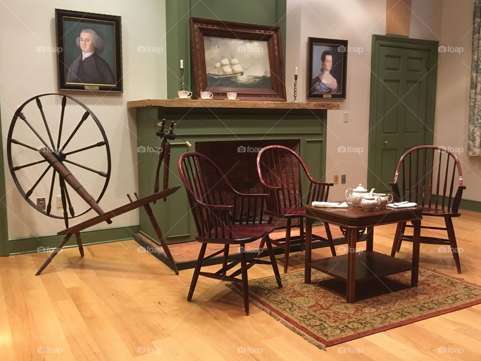 Antique Room Setting