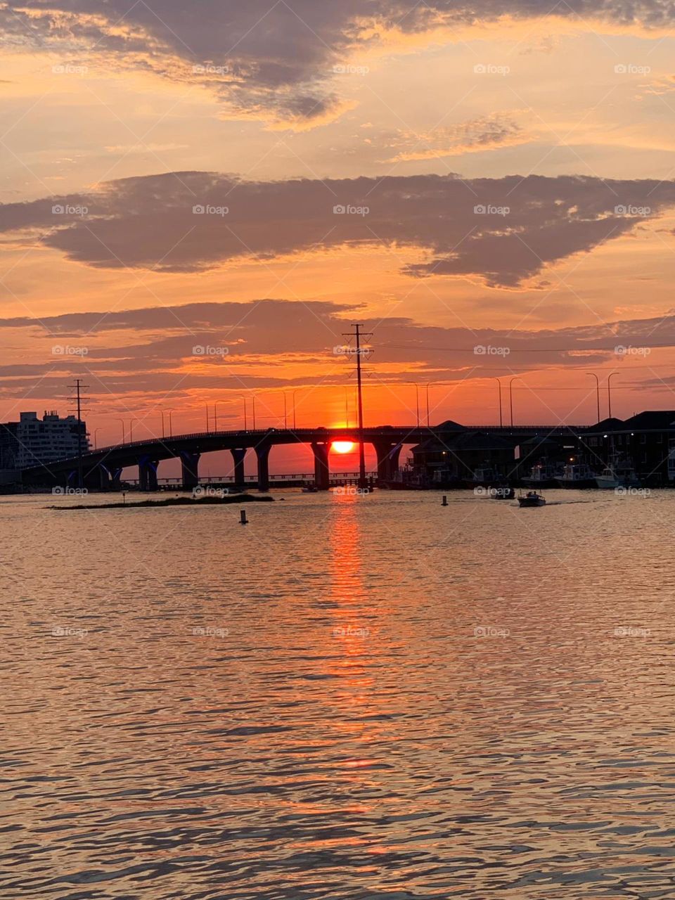 Sunset on the Chesapeake Bay
