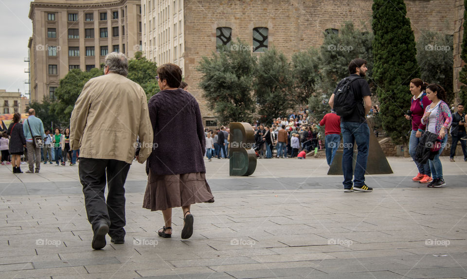 Strolling through Barcelona 