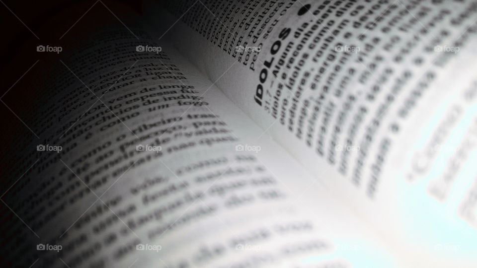 Holy Bible. i decided to capture image in the oldesd word in the world, bible.