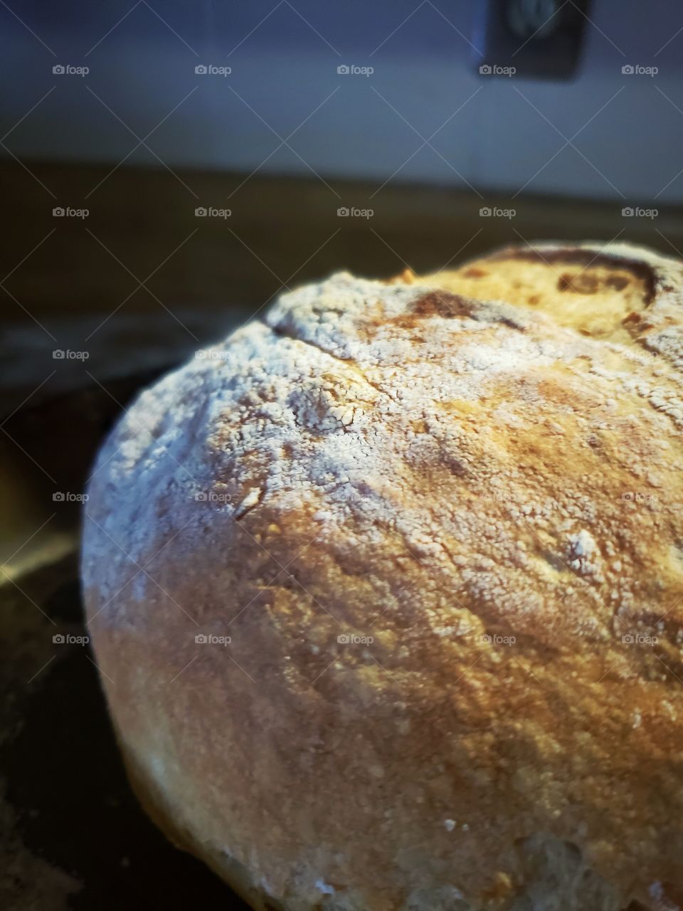 home baked bread