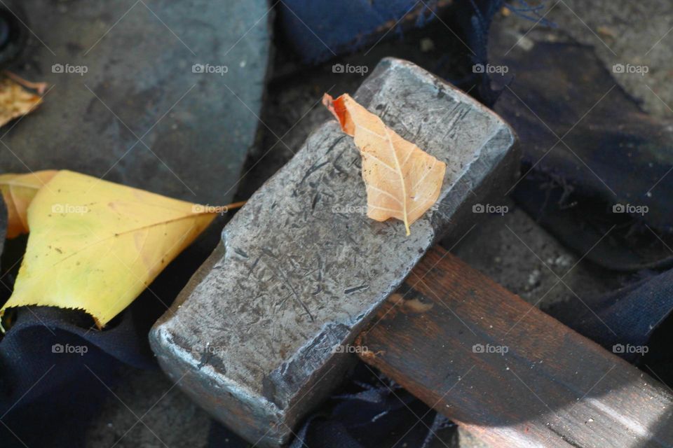 hammer on my table