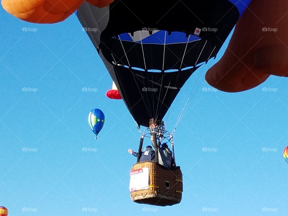 Balloon Basket Flight